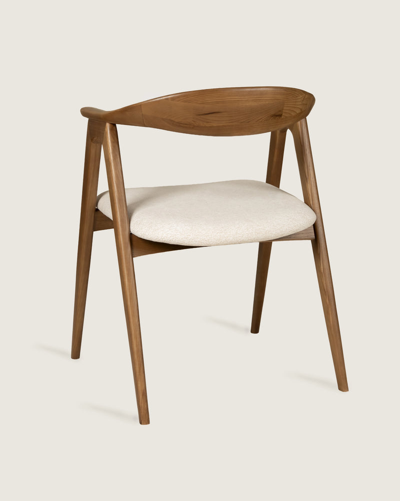 Lyra chair - set of 4 in Walnut