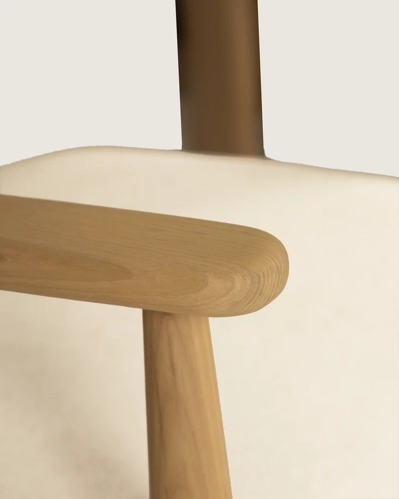 Lys chair - set of 2 in Natural Ash