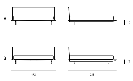Sottiletto bed