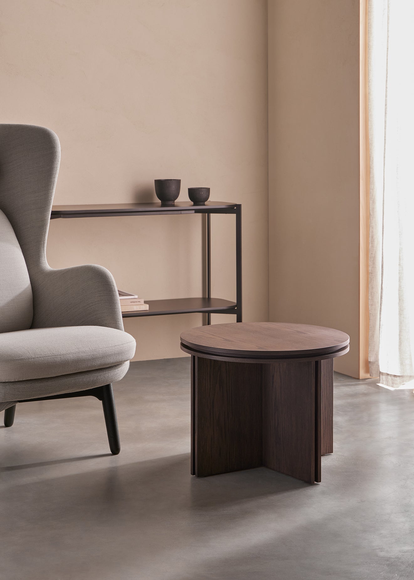 Slot  Round Side tables
