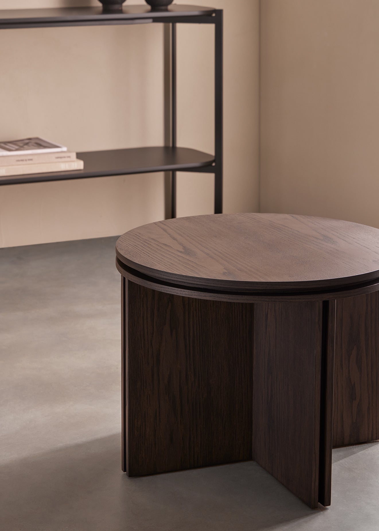 Slot  Round Side tables
