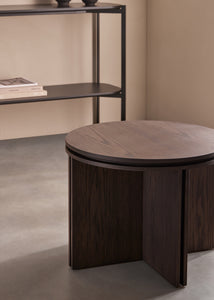 Slot  Round Side tables - SLOTR 55