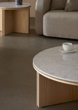 Load image into Gallery viewer, Slot  Round Side Tables with Marble - SLOTR 22

