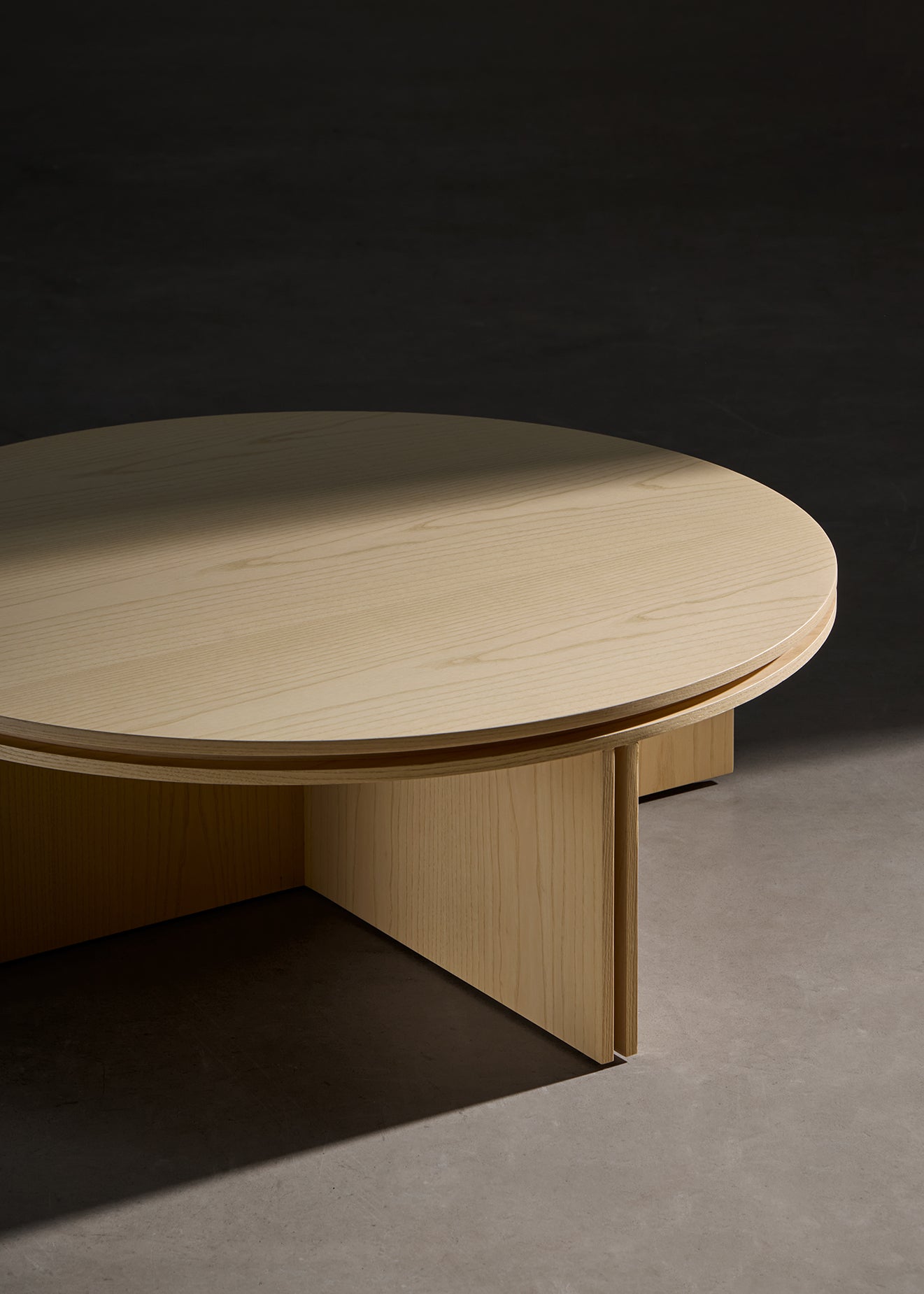 Slot Round Coffee Tables Ø100