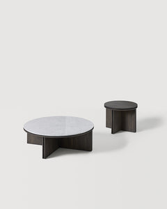 Slot  Round Side tables - SLOTR 55