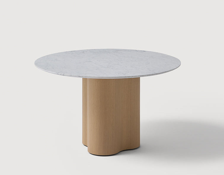 Stella  Dining Table ø 120 - Ash and Oak  (base)