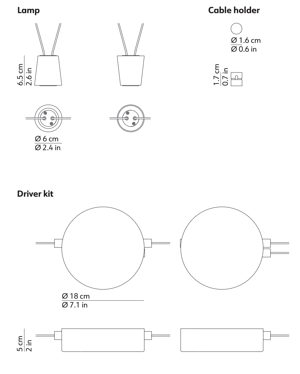 Sling Suspension lamp