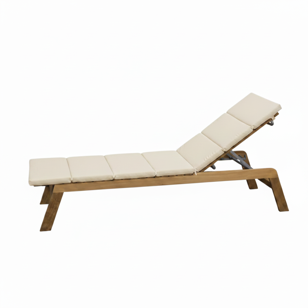 Siesta teak sunbed