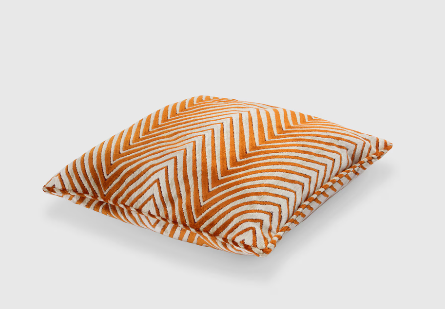 Ziggy Cushion - Orange & Multicoloured (40 x 40 cm)