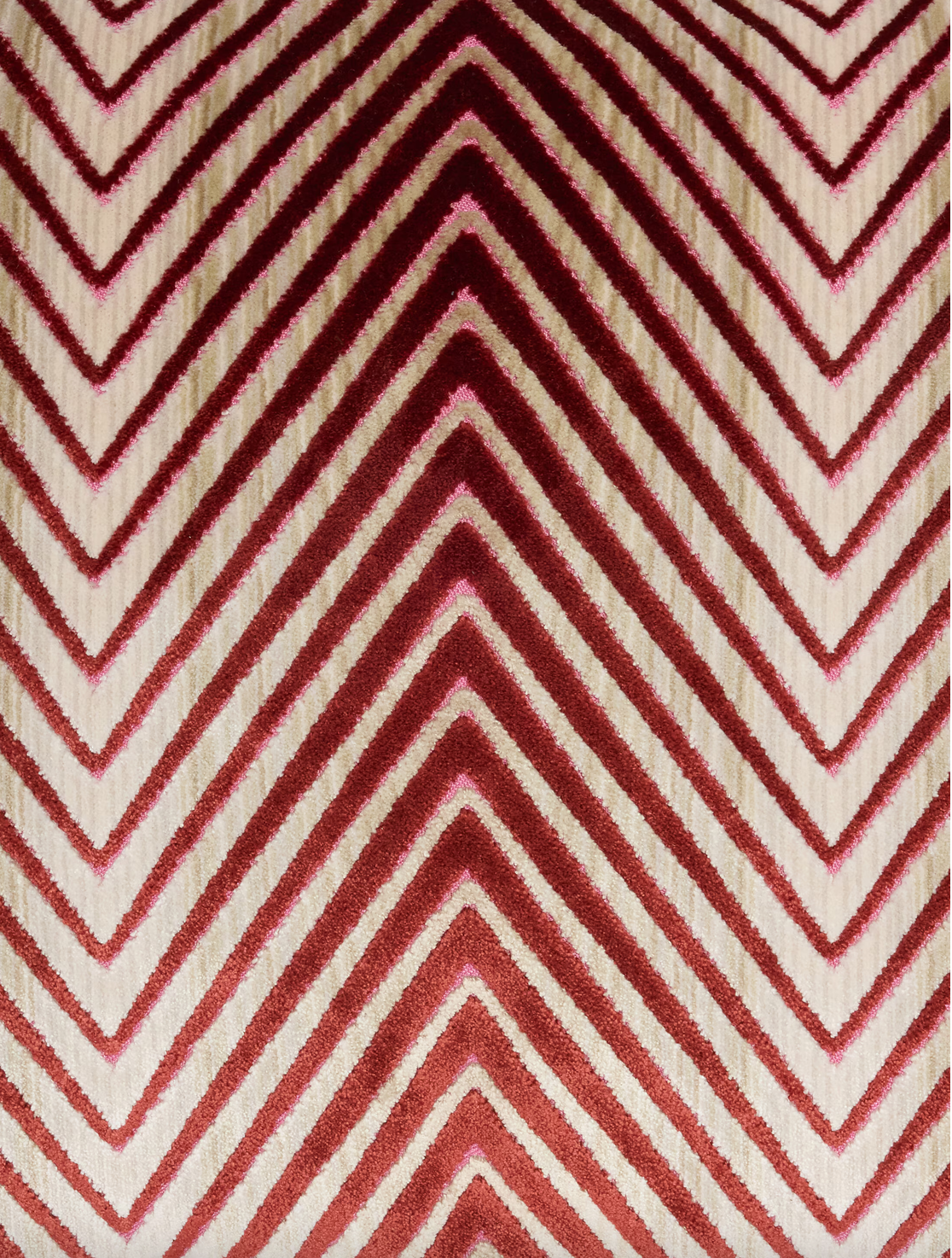 Ziggy Cushion - Red & Multicoloured (40 x 40 cm)