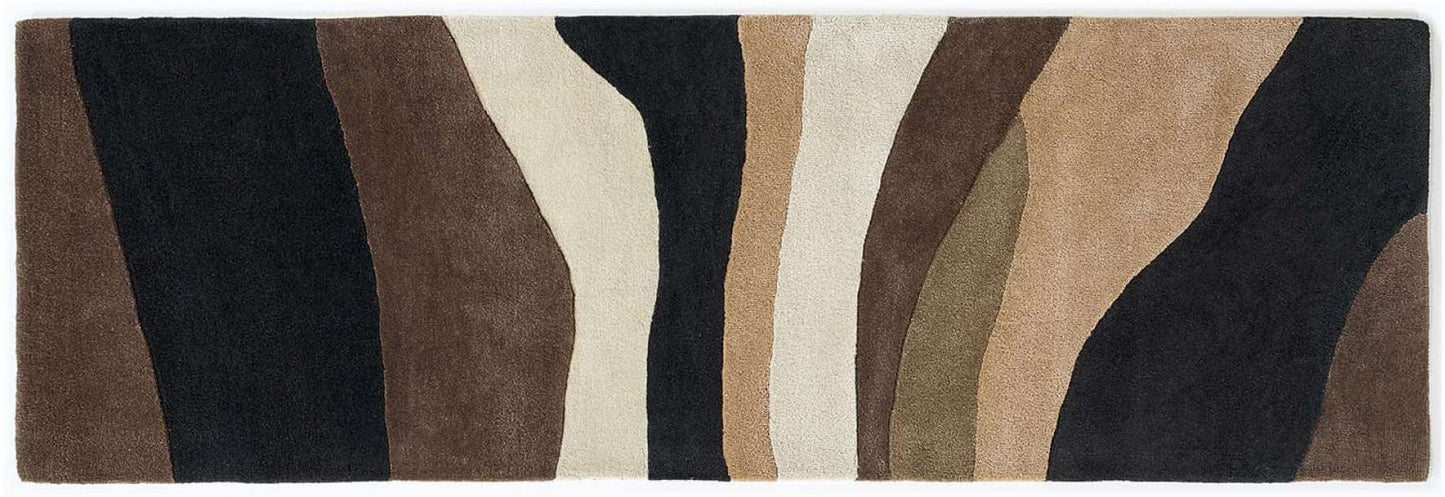 Fuji rug chocolat