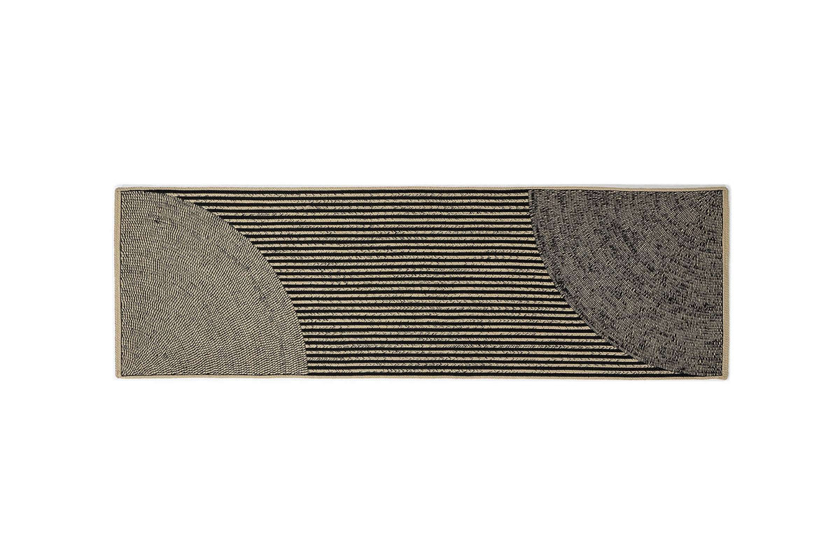 Holiday rug - black