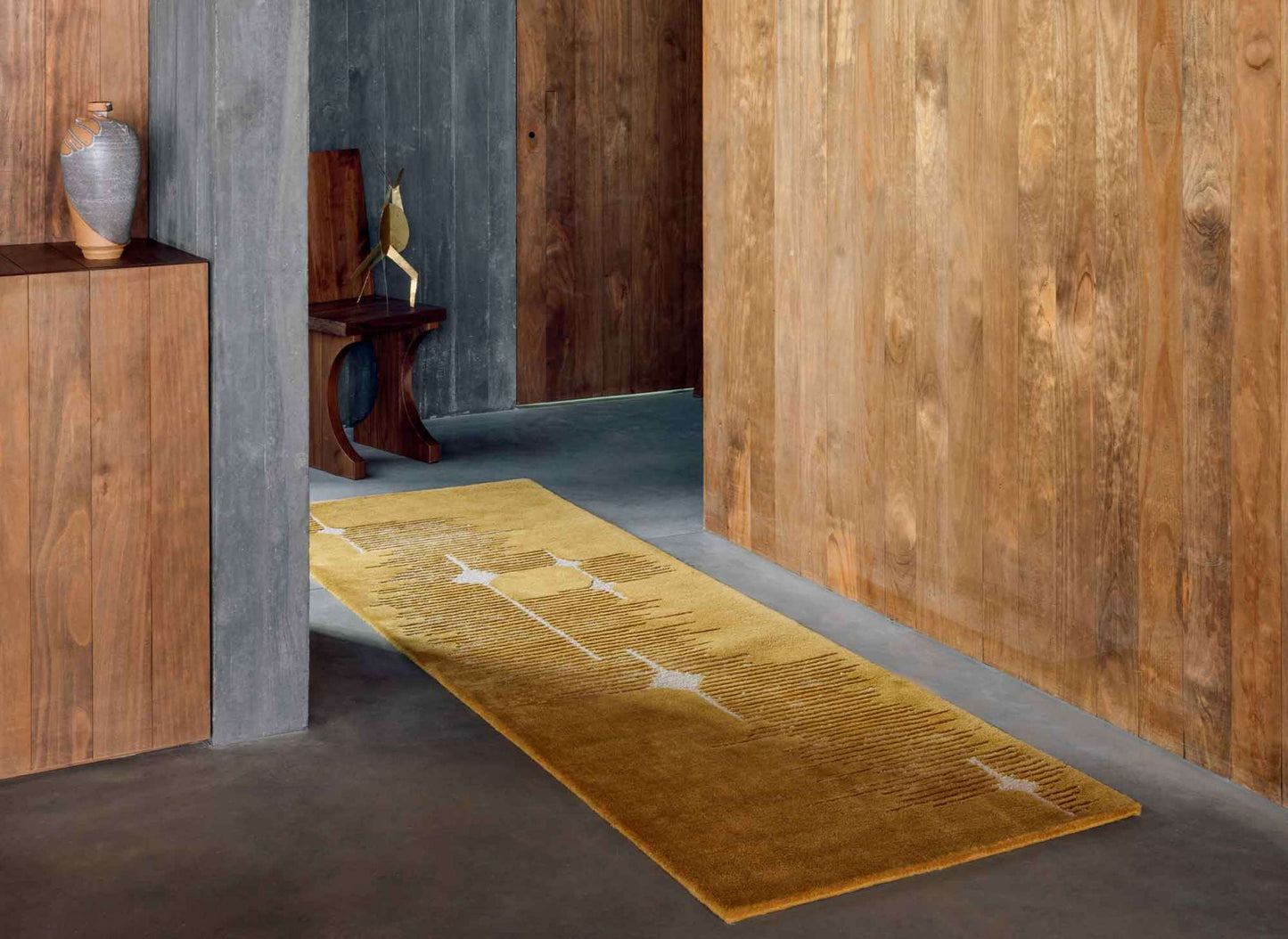 Marcel rug - ocre