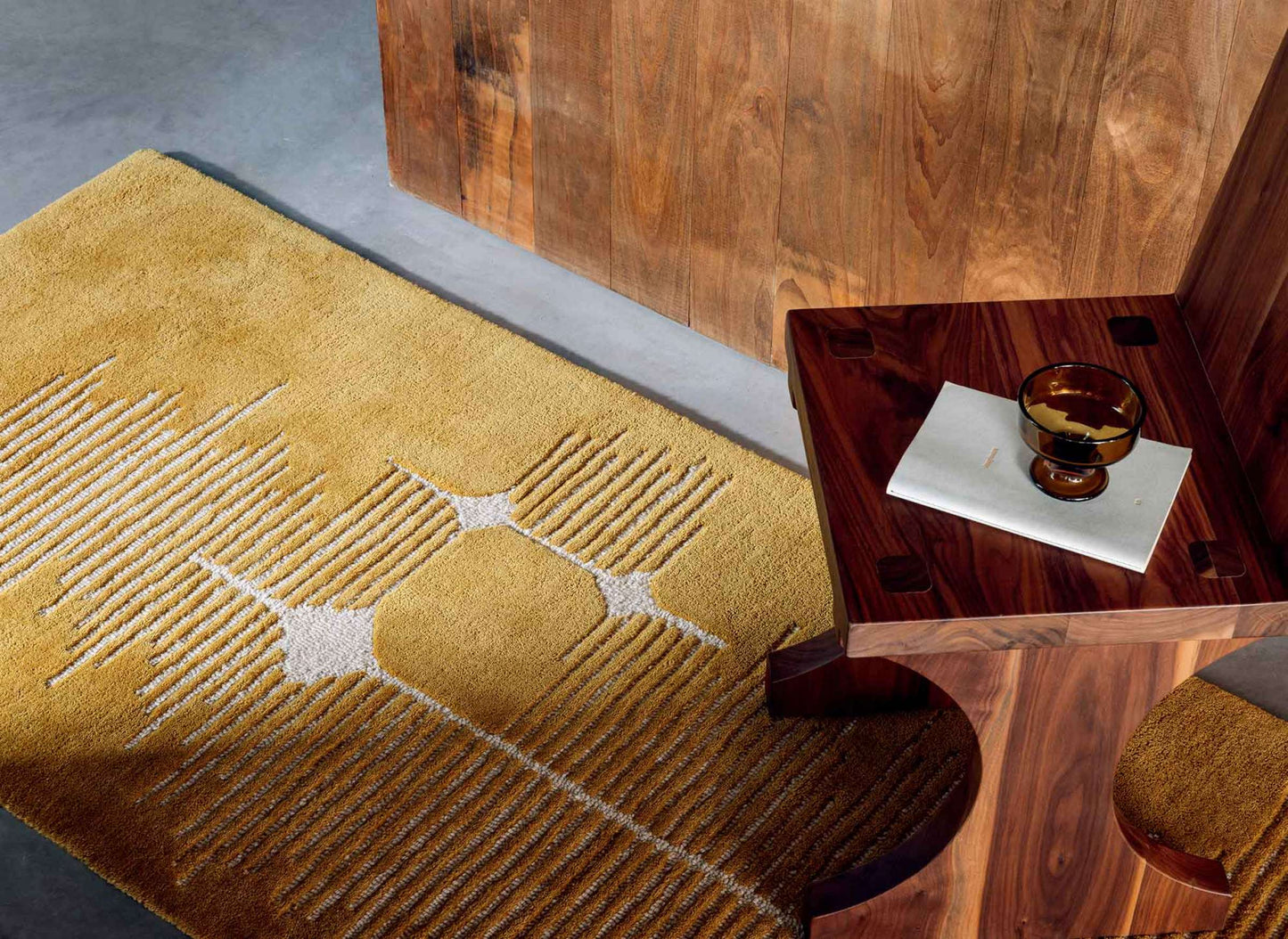 Marcel rug - ocre