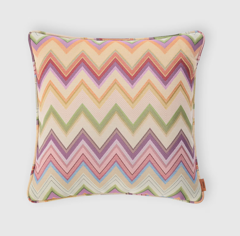 Agadir Cushion - Orange & Multicoloured (40 x 40 cm)