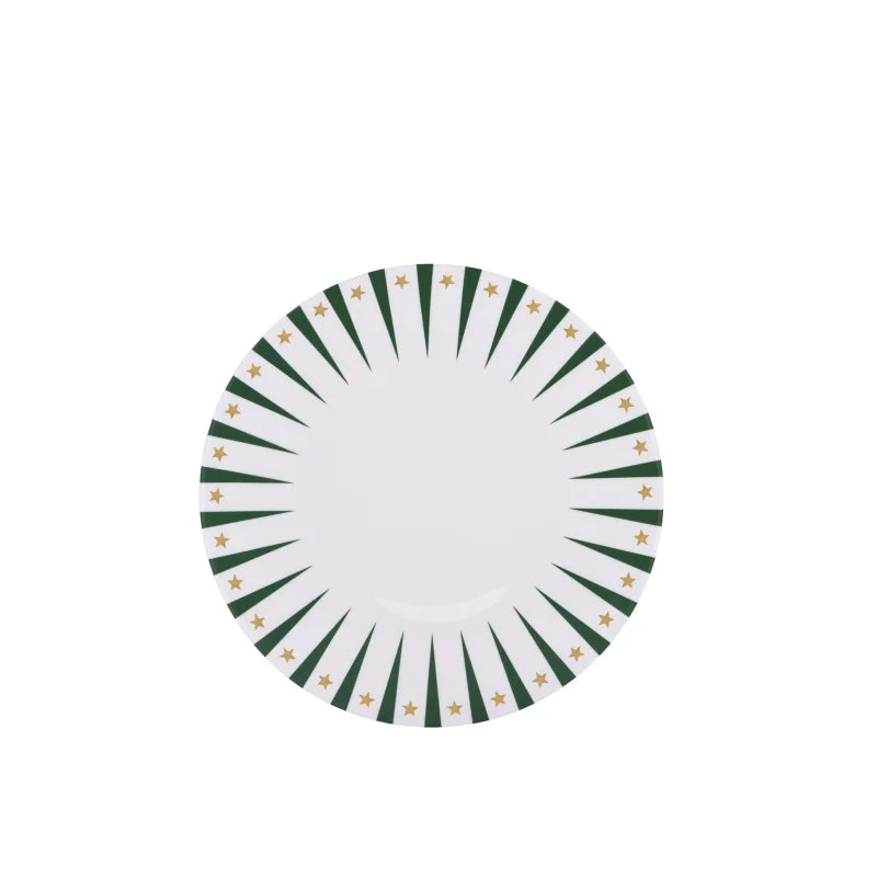 Delight  Panettone Serving Plate (Green)
