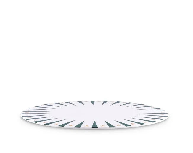 Delight  Panettone Serving Plate (Green)