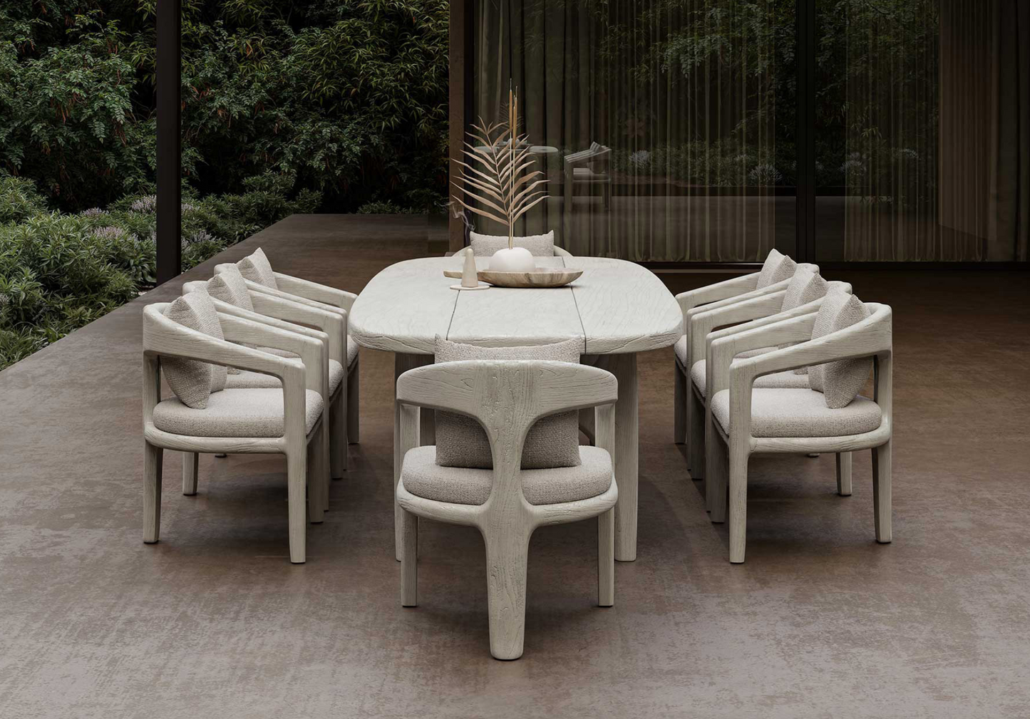 Whale ash outdoor Dining Table