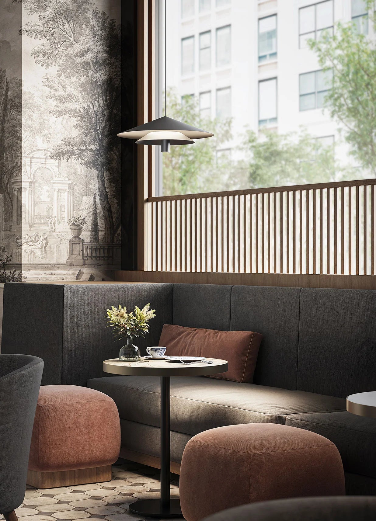 Asso suspension lamp