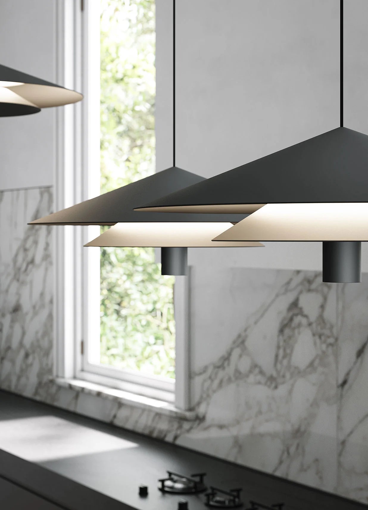 Asso suspension lamp