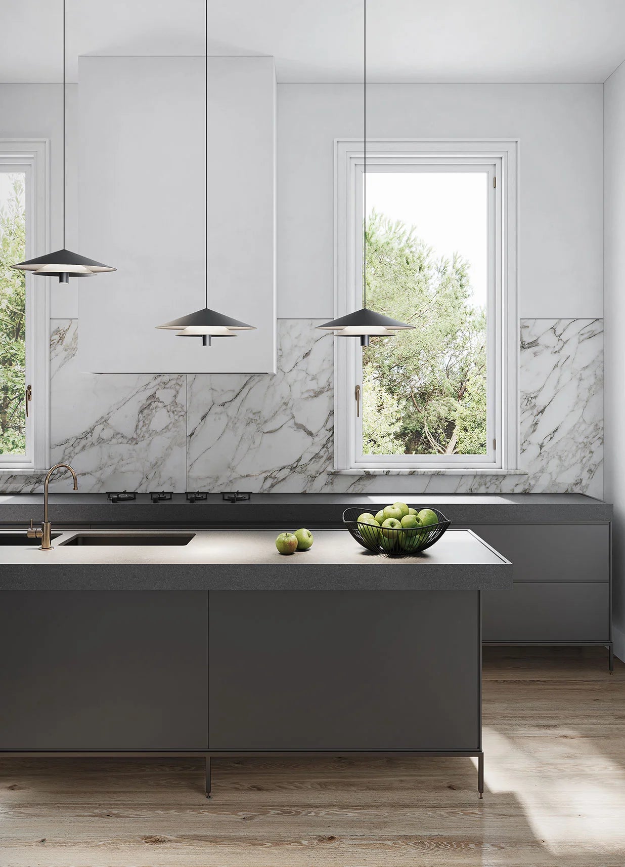 Asso suspension lamp