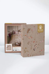 Bamboo Blossom Khaki Duvet Cover