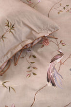 Load image into Gallery viewer, Bamboo Blossom Khaki Duvet Cover
