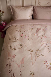 Bamboo Blossom Khaki Duvet Cover