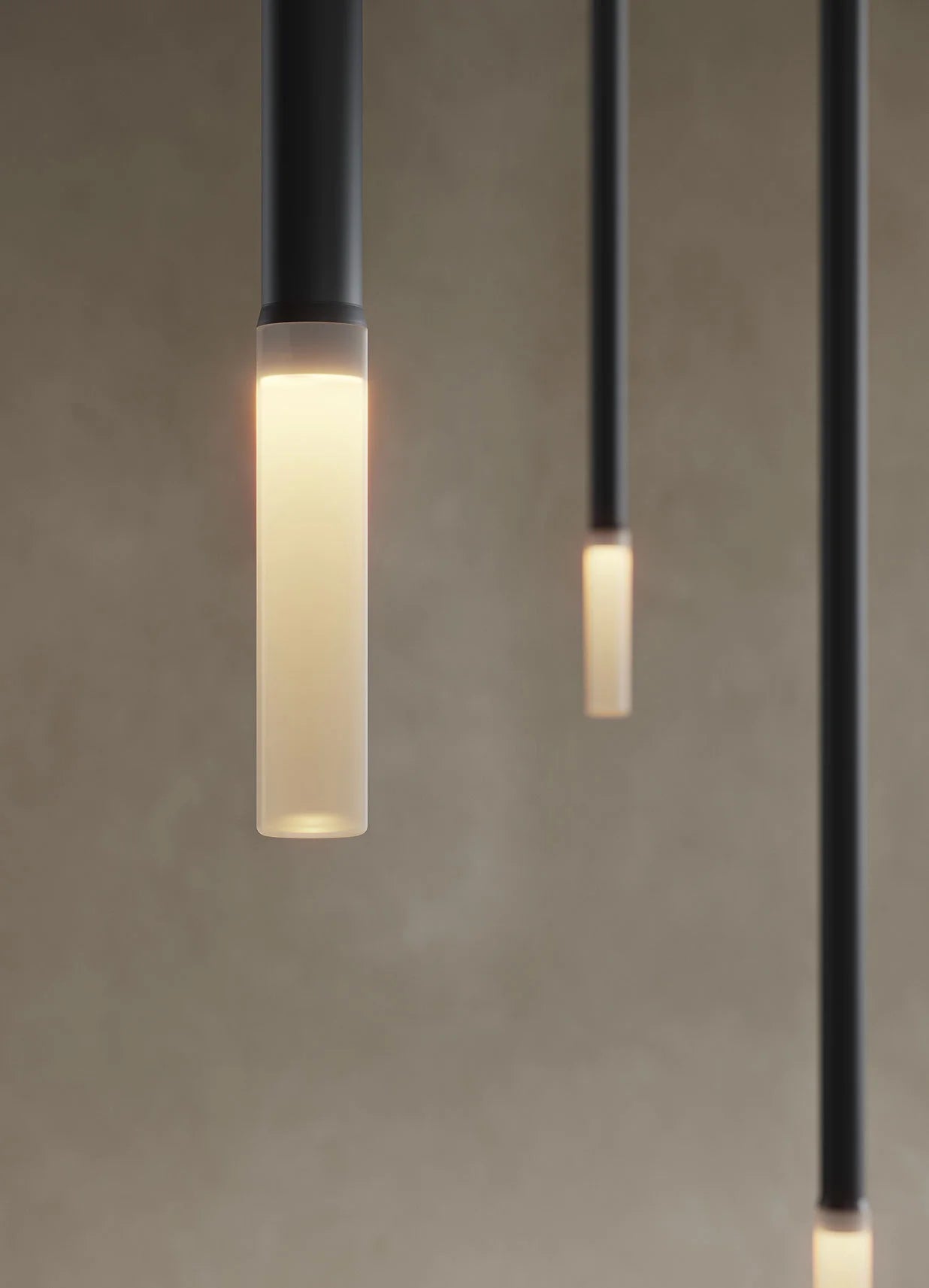Boom suspension lamp