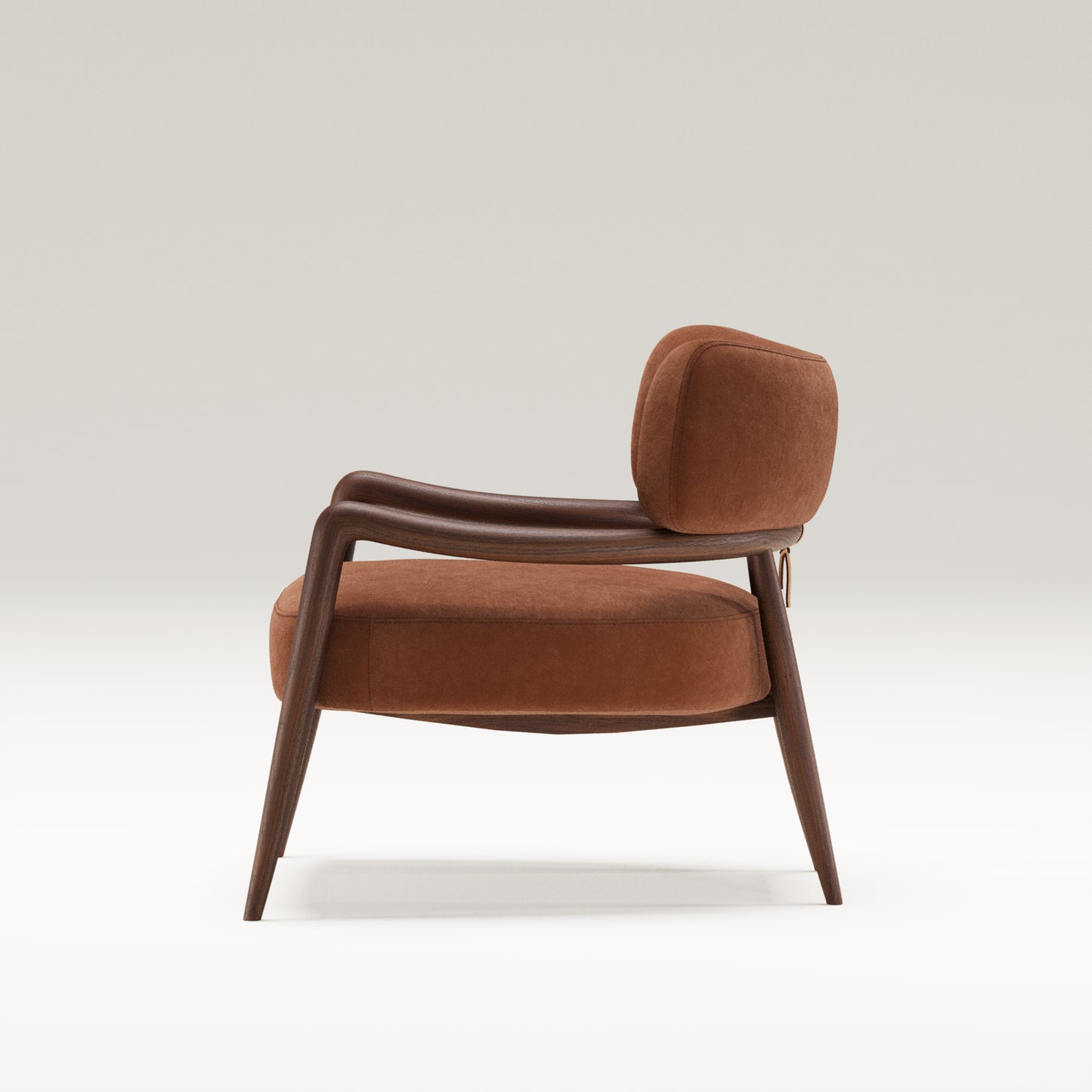 Botero Lounge Chair (Plain Leather)