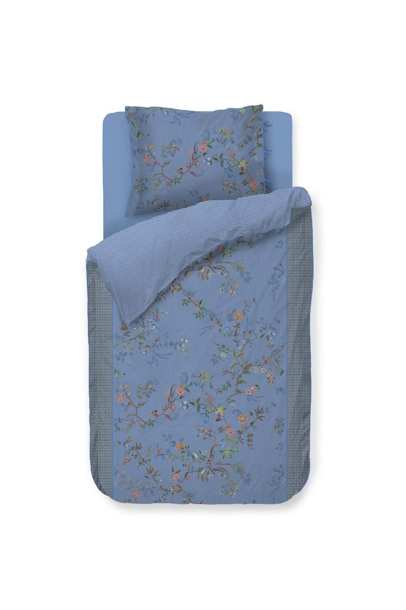 Bustani Blue Duvet Cover Blue