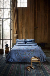 Bustani Blue Duvet Cover Blue