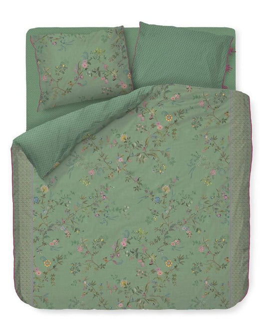 Bustani Green Duvet Cover