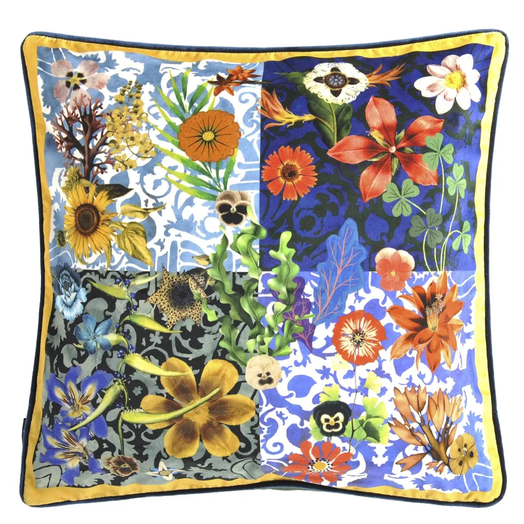 Herbier Florentin Mosaique cushion