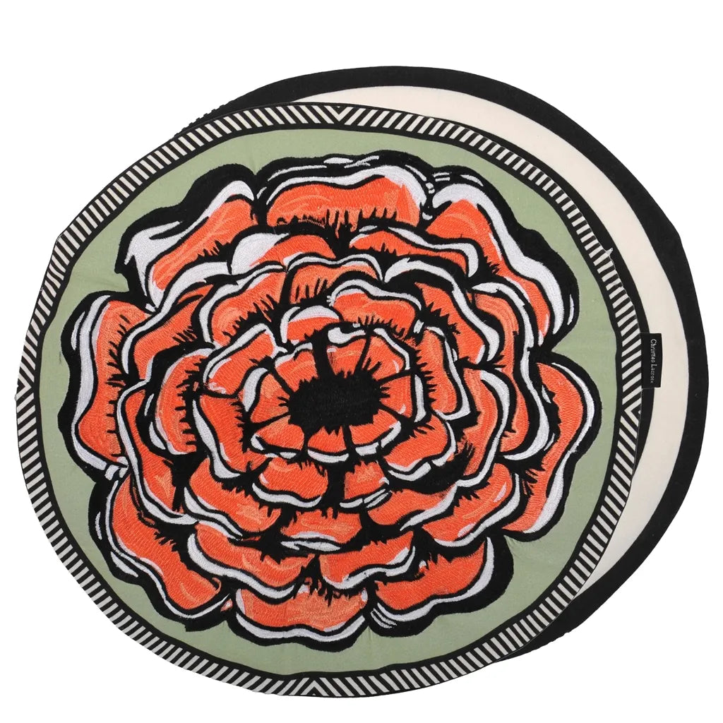 Roseron Tomate Round cushion