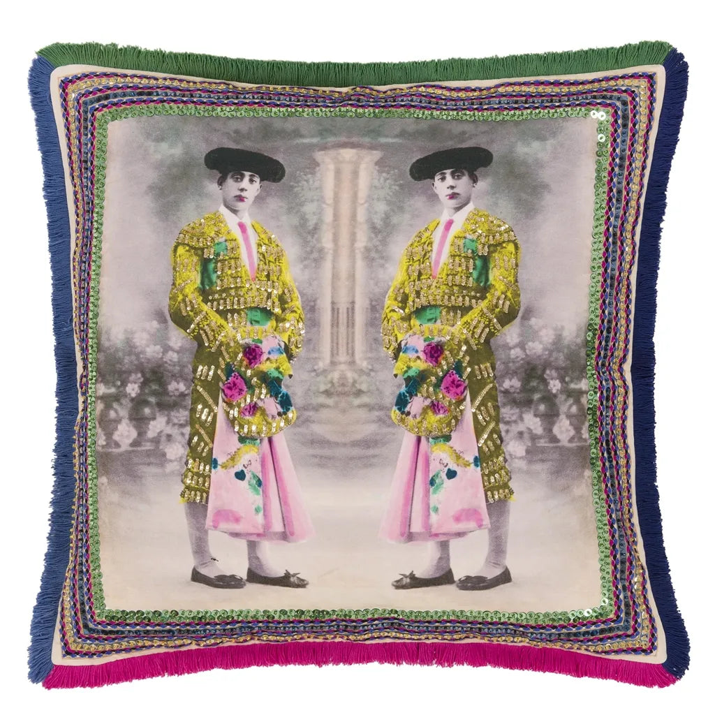 Torero Twins Mosaique cushion