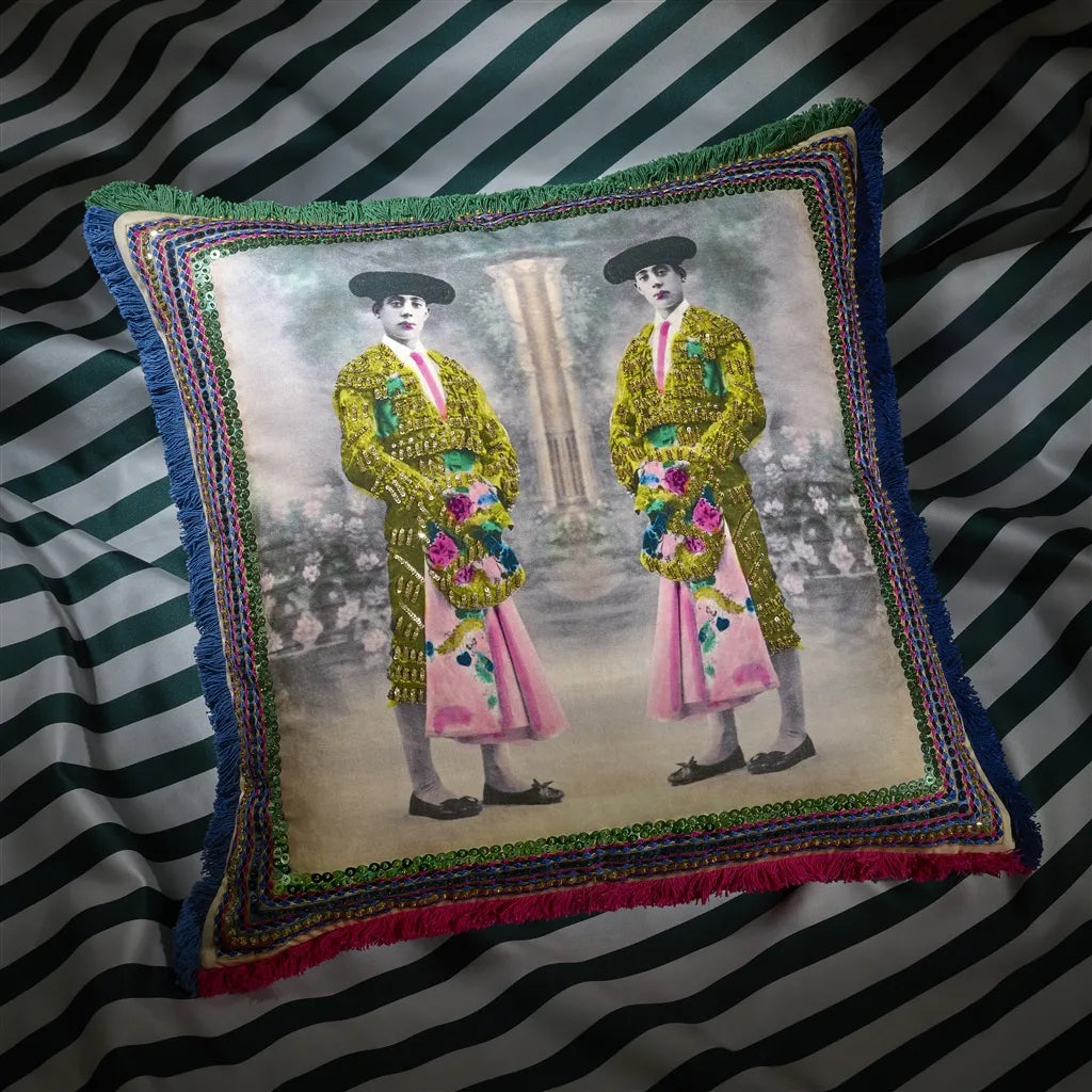 Torero Twins Mosaique cushion