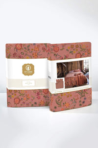 Duvet Cover Set Coco Flower Coral