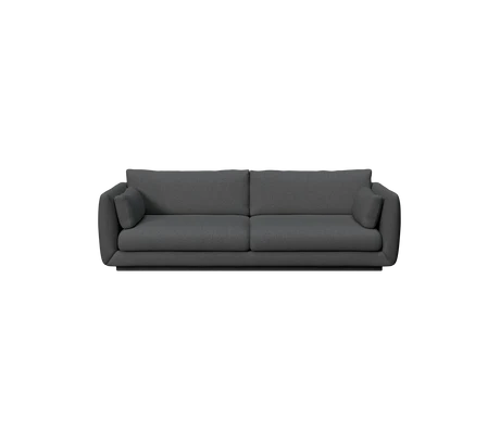 Bloom 3-seater sofa w/plinth