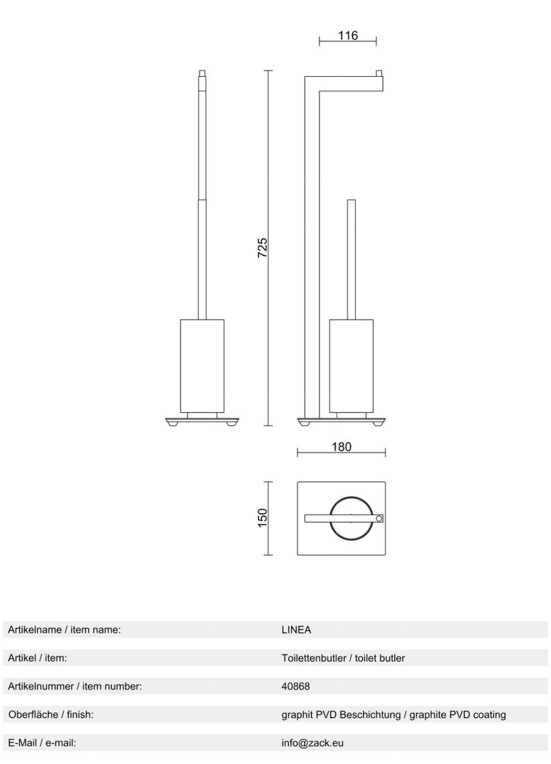 Linea - toilet butler