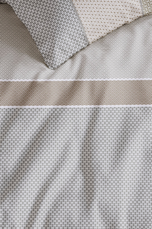 Feline Natural Duvet Cover