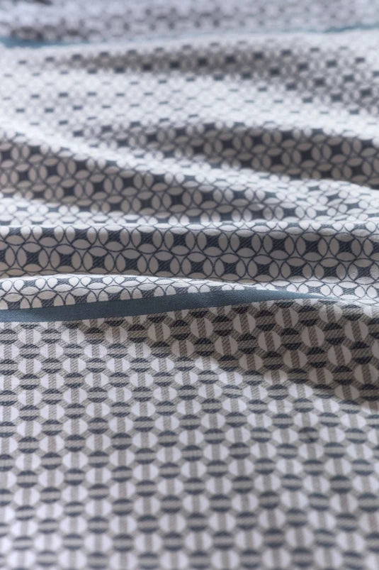 Feline Blue Duvet Cover