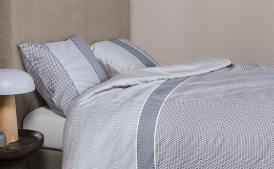 Feline Blue Duvet Cover