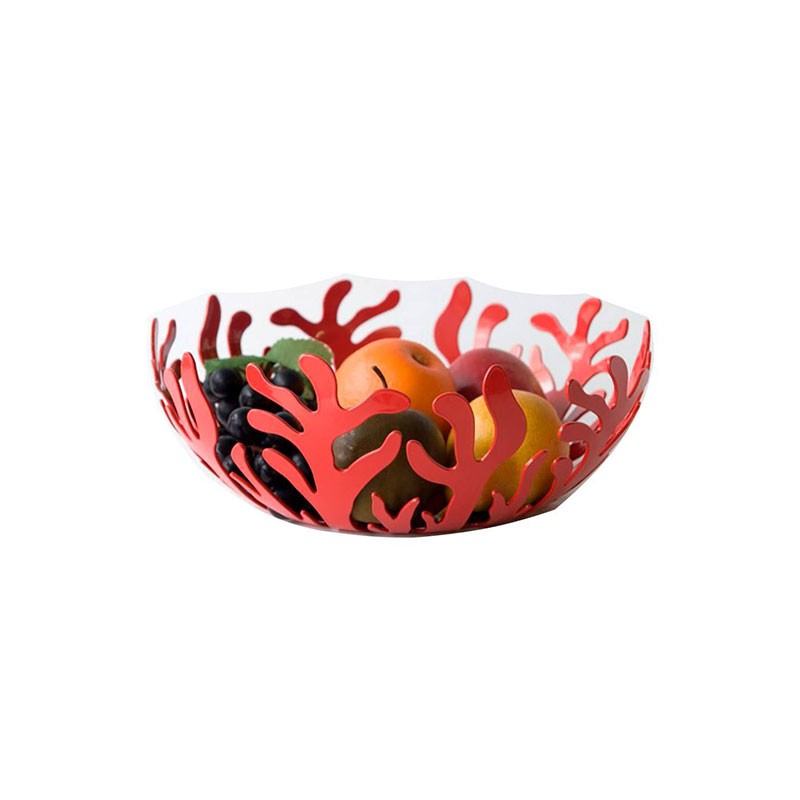 Mediterraneo Red Fruit Holder 25 cm