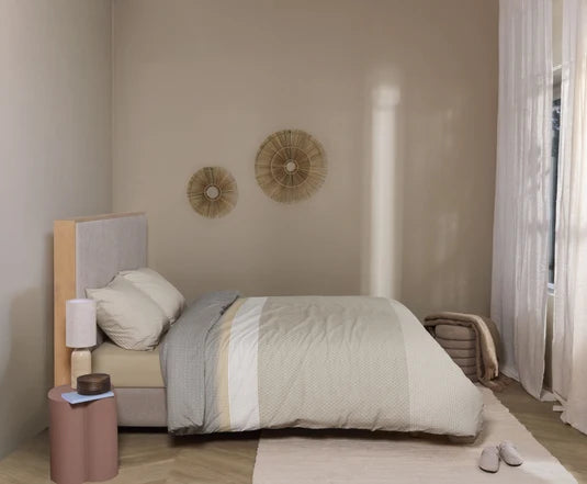 Jente Natural Duvet Cover