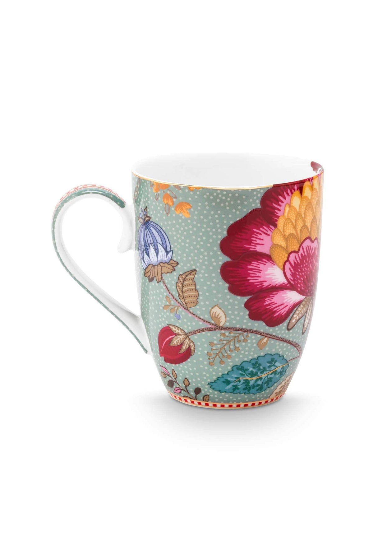 Breakfast Set Blooming Tales Fantasy Blue  (Set 3 Pieces)