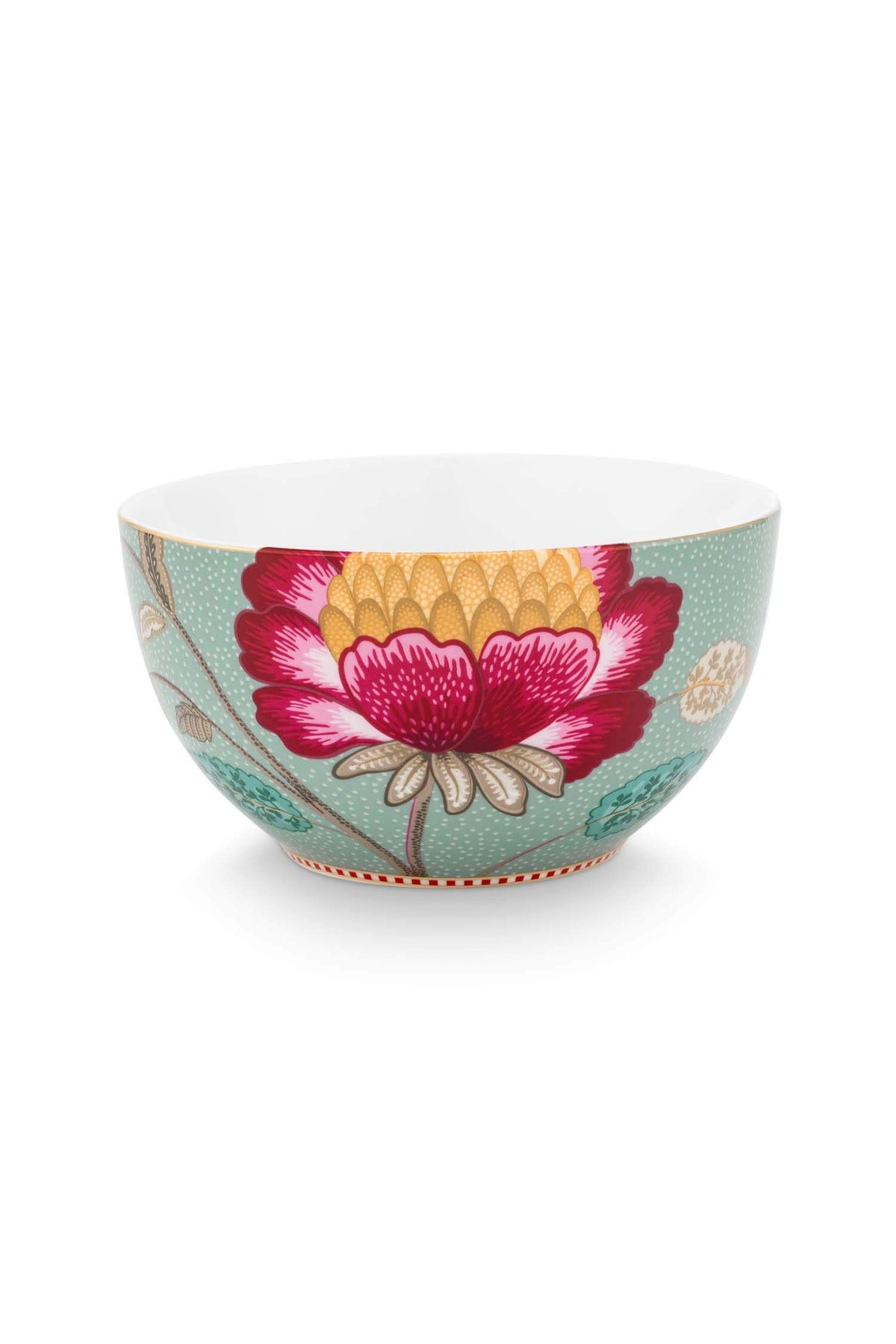 Breakfast Set Blooming Tales Fantasy Blue  (Set 3 Pieces)