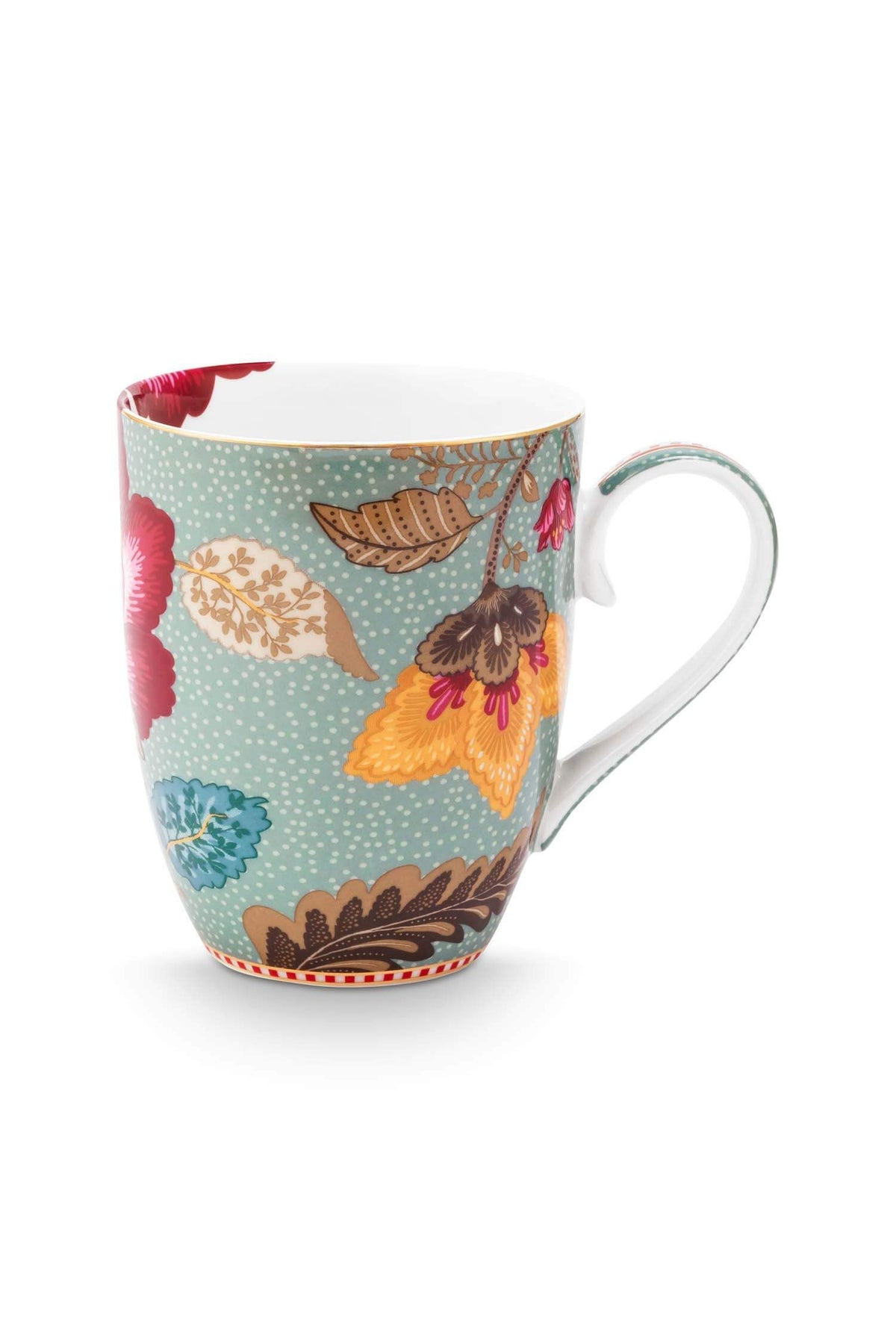 Breakfast Set Blooming Tales Fantasy Blue  (Set 3 Pieces)