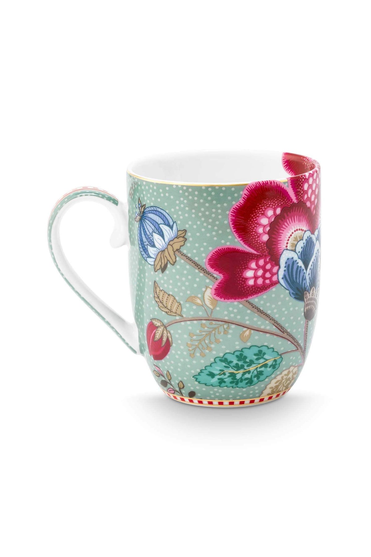 Mugs Blooming Tales Fantasy Blue 200ml (Set 2 Pieces)