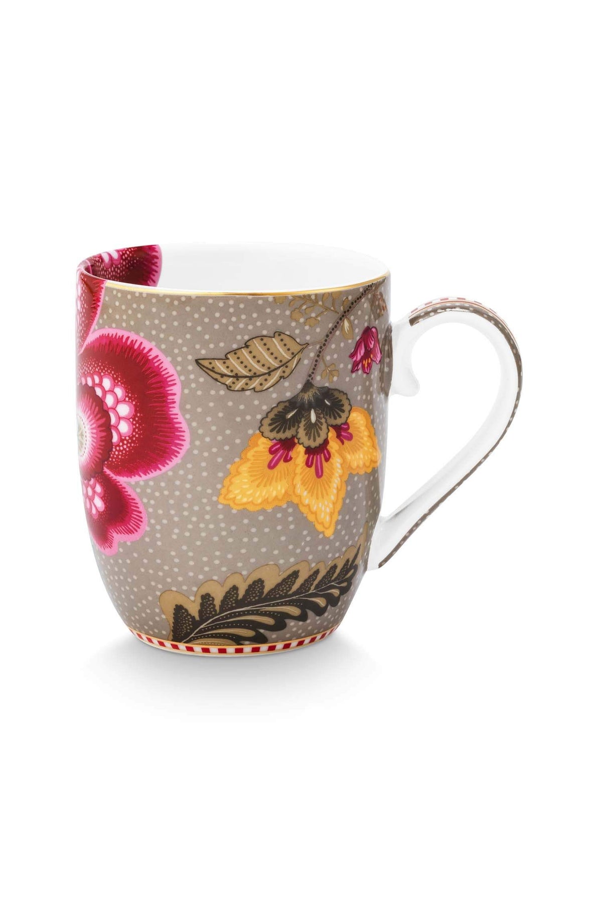Mugs Blooming Tales Fantasy Khaki 200ml (Set 2 Pieces)